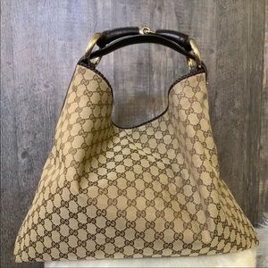 Gucci Large Horsebit Hobo Bag